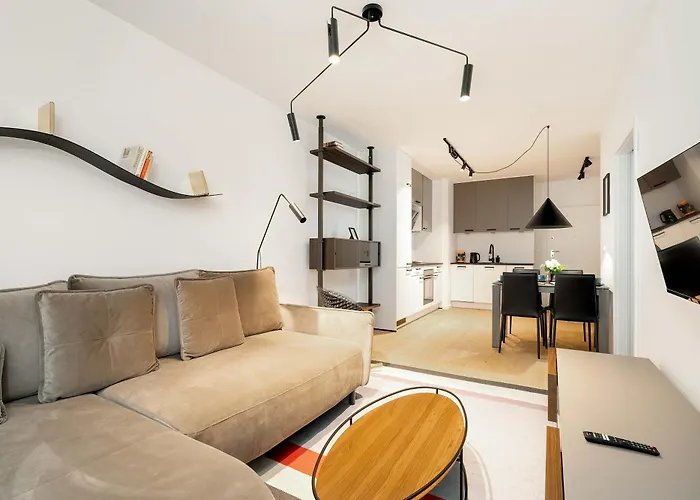 شقة Prestizowe W Poznaniu Z Sypialnia I Parkingiem By Renters *